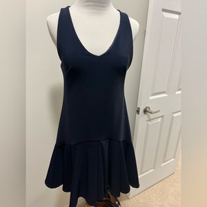 Blue mini dress
